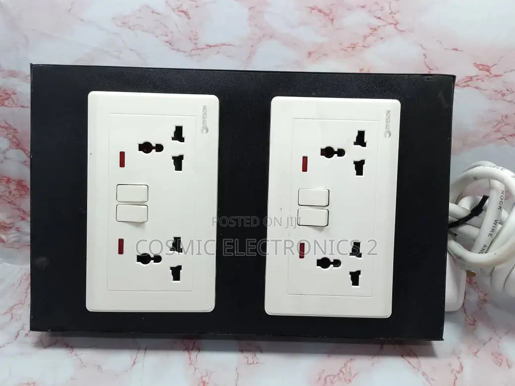 Wooden Power Extension Box