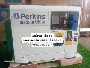 Pure Engine Power Perkins 10kva Diesel 13000watts Diesel