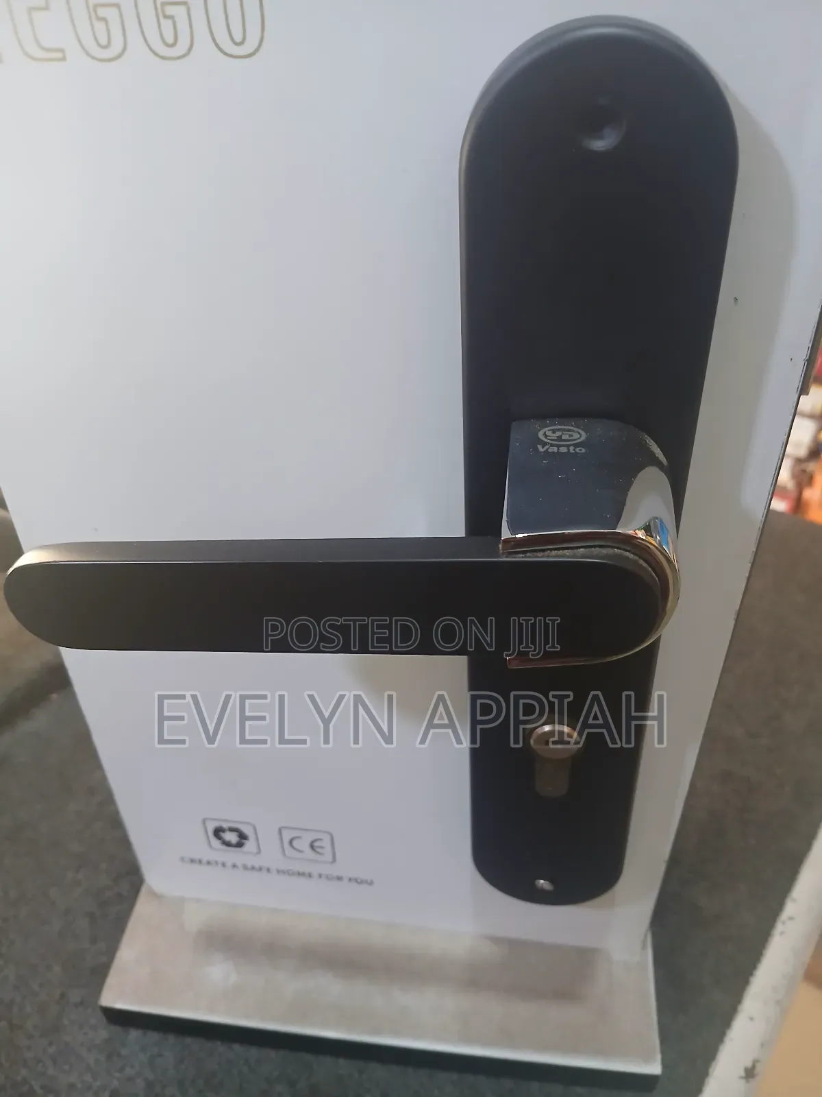 Black Vasto High Quality Door Lock