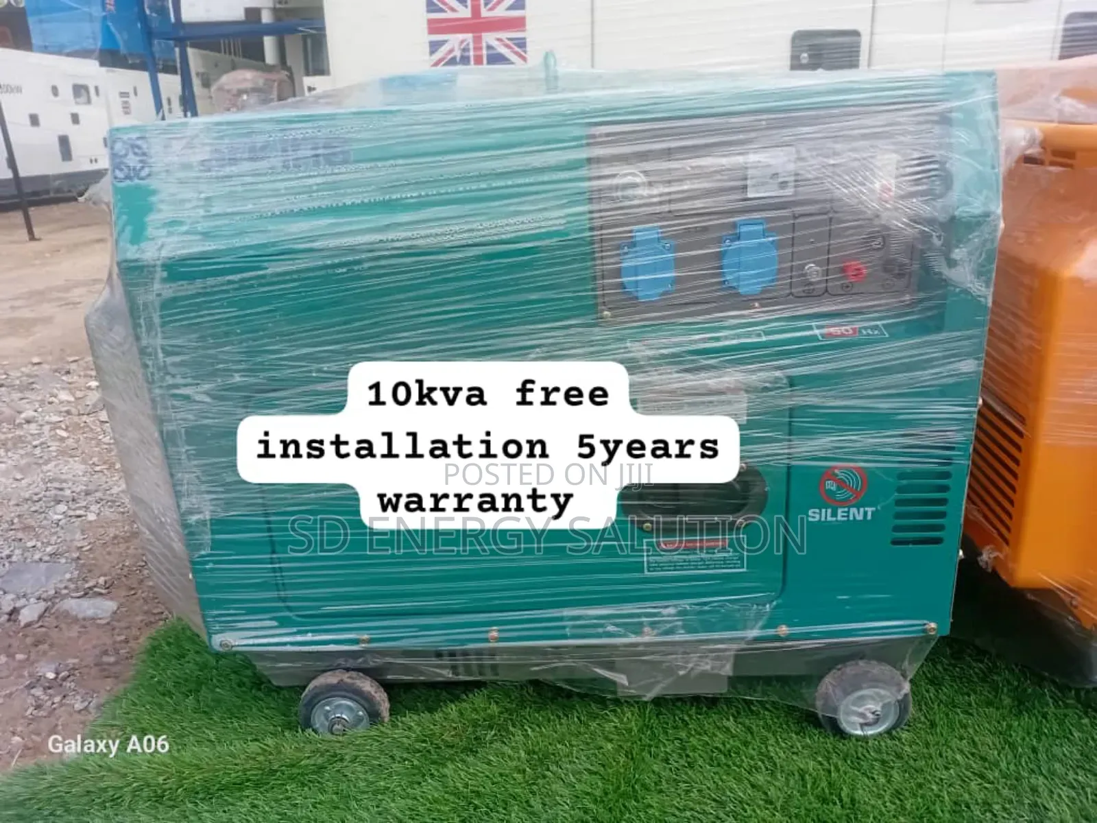 Power Move Only Perkins 10kva Diesel 13000watts Diesel