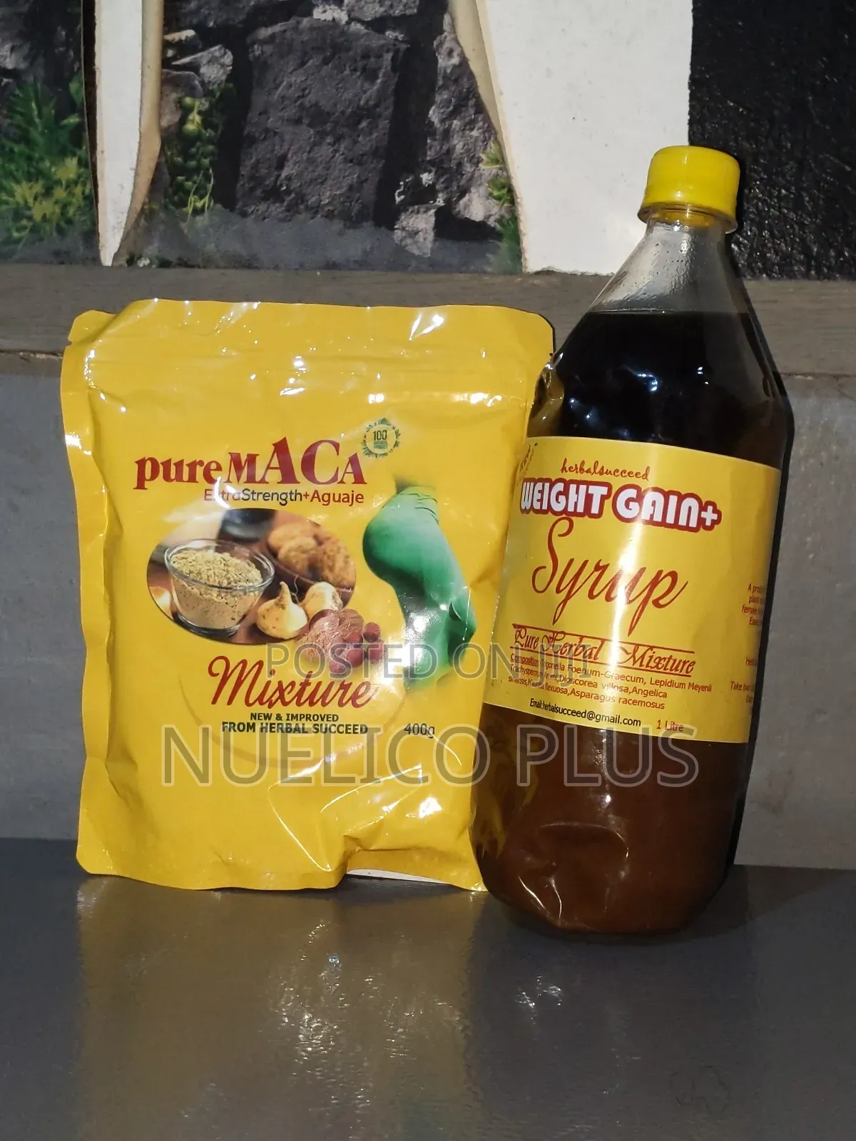 Natural Booty Builder Weight Gain Syrup Maca Powderformula
