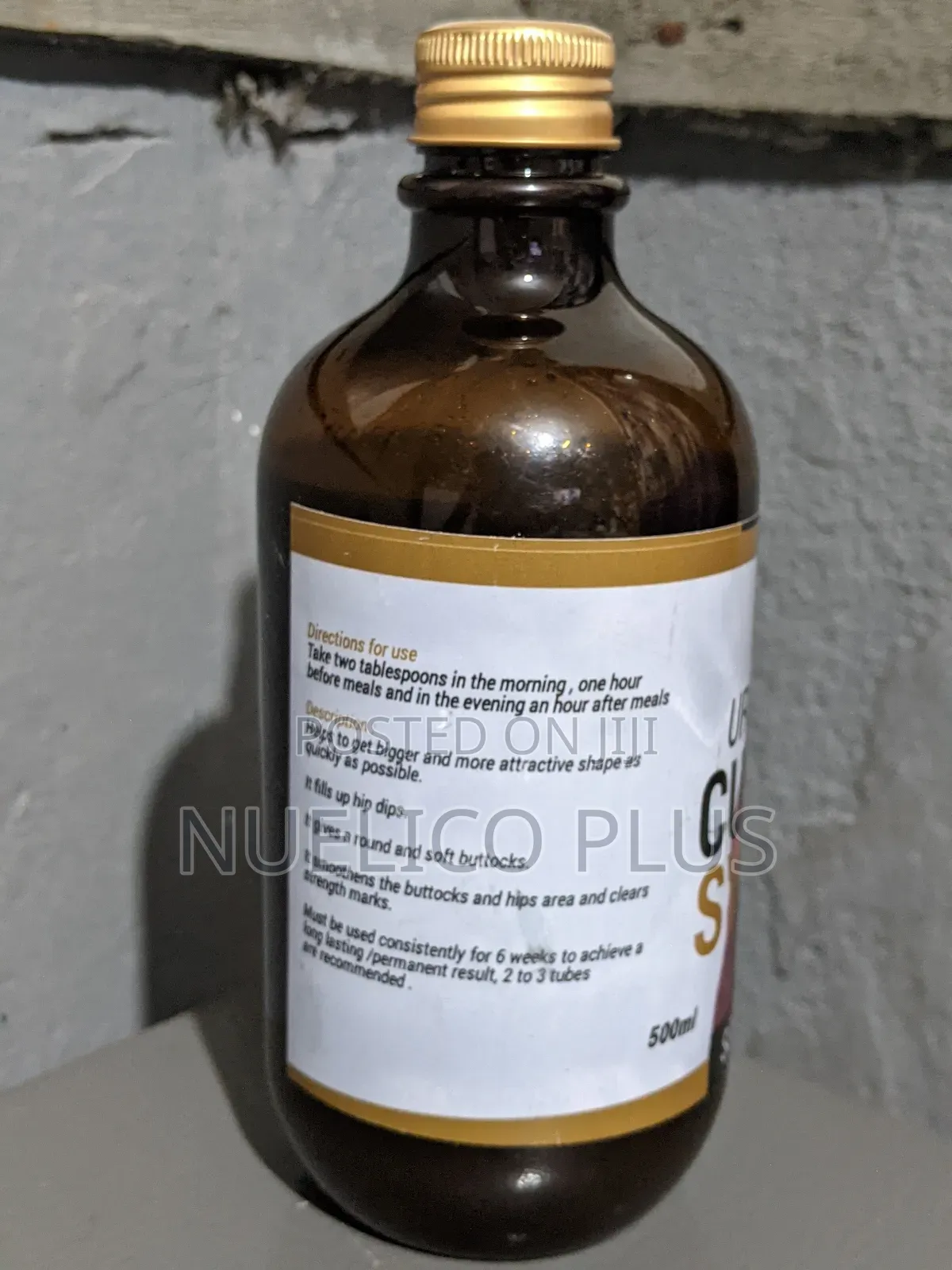 Urgent Curvy Syrup (Size Up) – 500ml