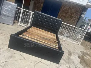 Black Double Bed