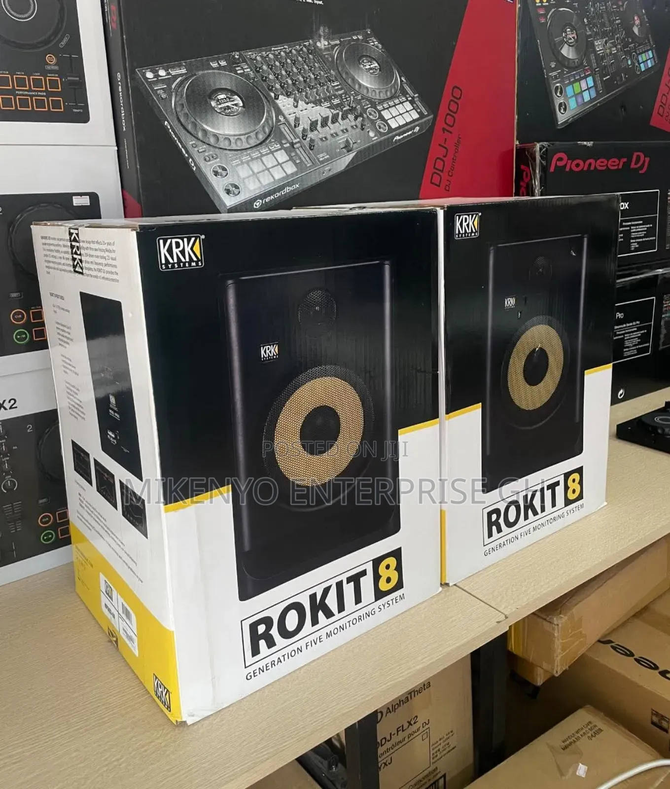 KRK Rokit 8 G5 Studio Monitors.
