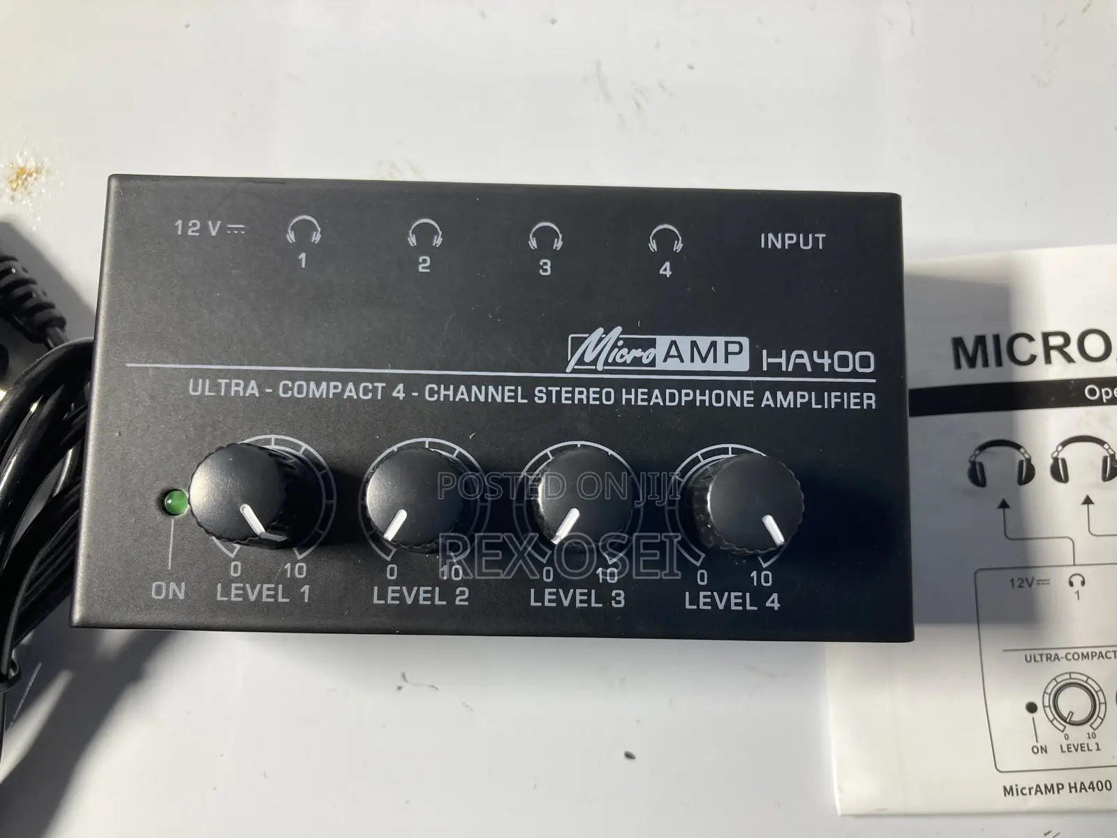 Headphone Amplifier 4channels