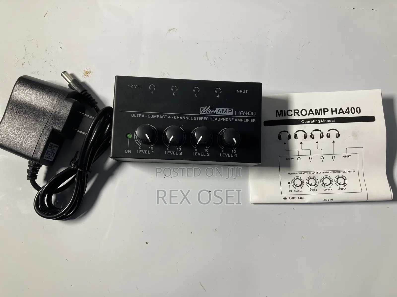 Headphone Amplifier 4channels