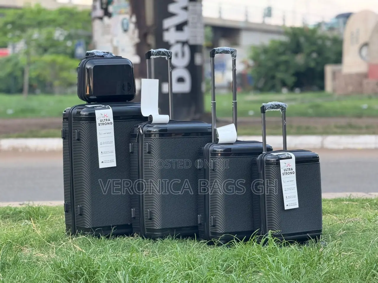 High Capacity Luggage Styling Luxury Five Set Bags