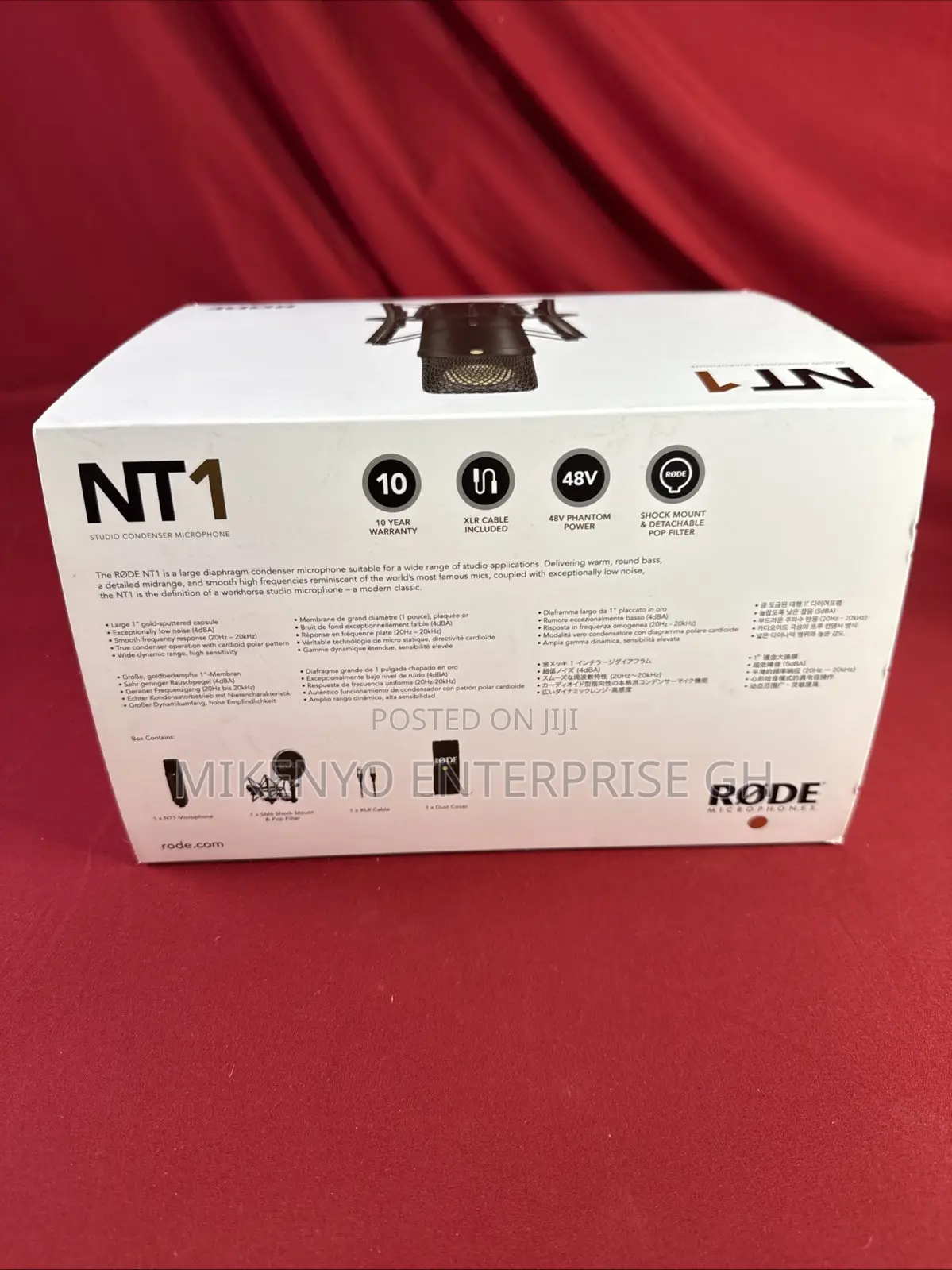 Røde Nt1 Condenser Microphone - Black