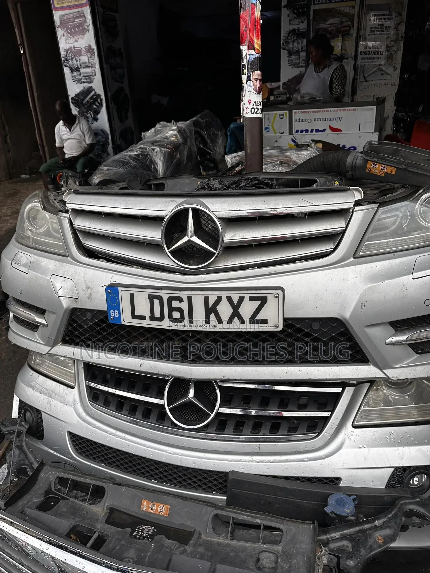 Mercedes Front Cut