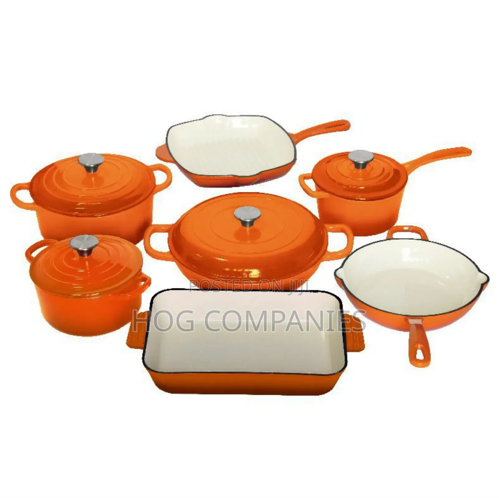 Lava Cast Iron Large Set