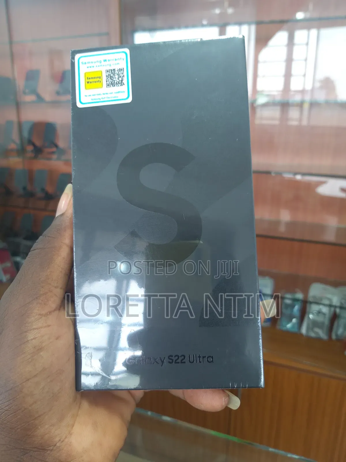 New Samsung Galaxy S22 Ultra 5G 128 GB Black