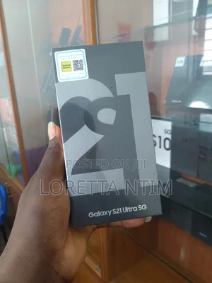 New Samsung Galaxy S21 Ultra 5G 128 GB Black