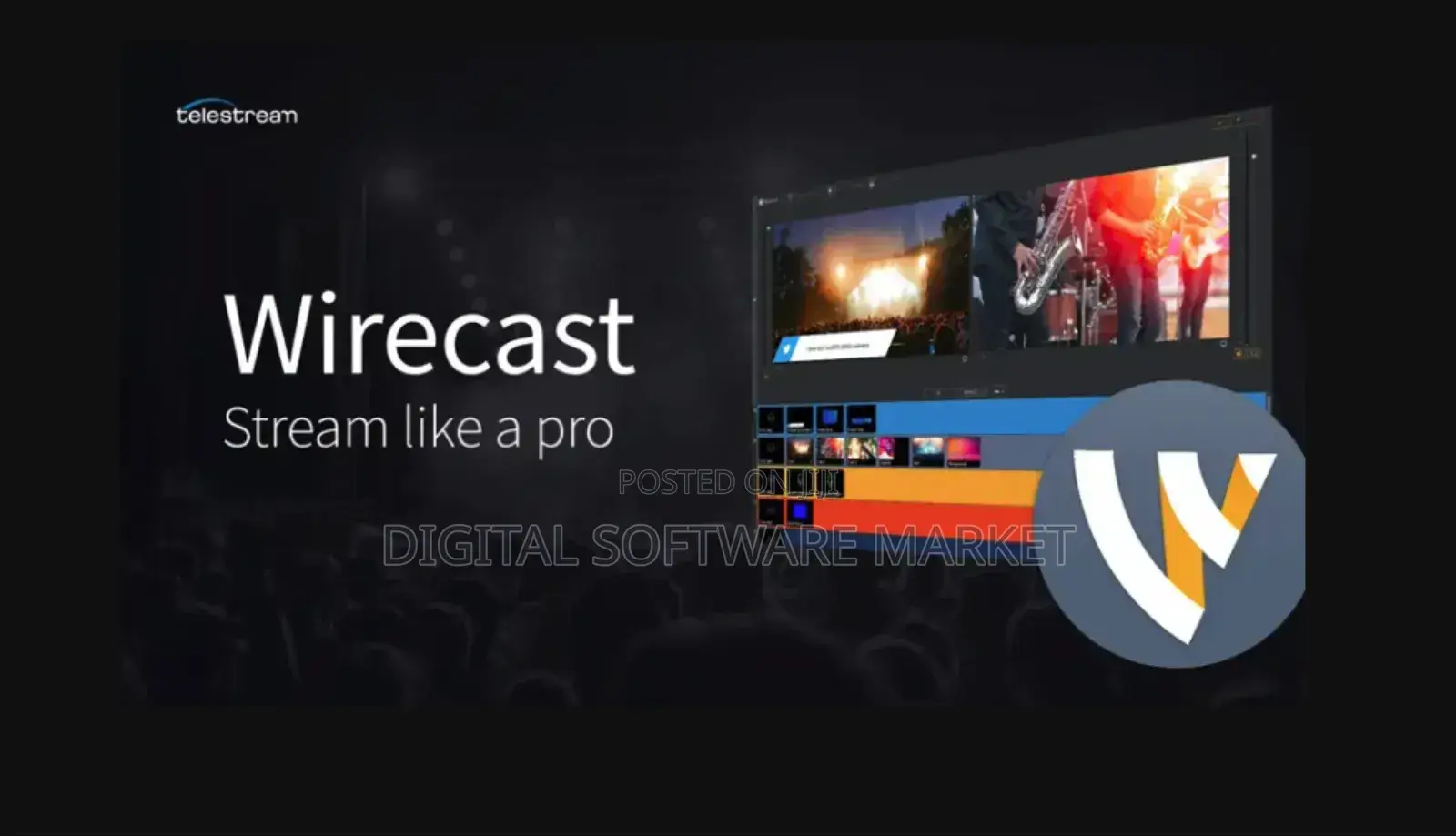 Telestream Wirecast Pro 16 Mac/Win