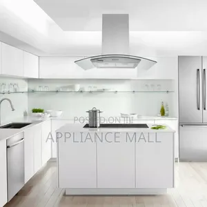 Curved Island Heat Extractor 90cm