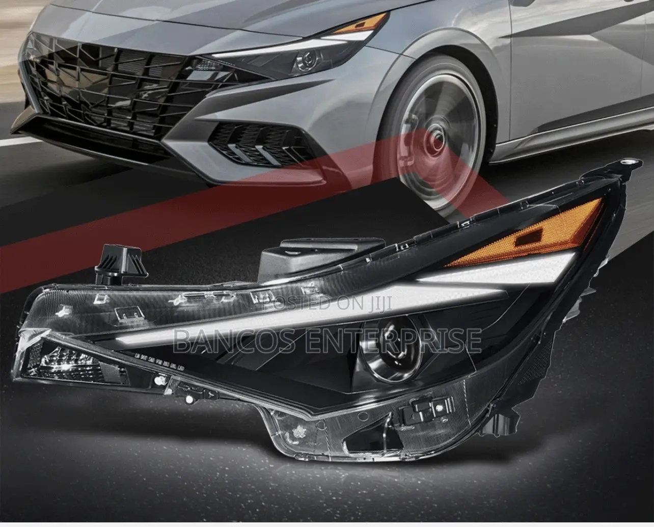 Hyundai Elantra Head Light 2021-2023