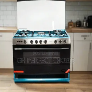 Large Nasco Gas Stove (90*60) With 5 Burners & Oven & Grill