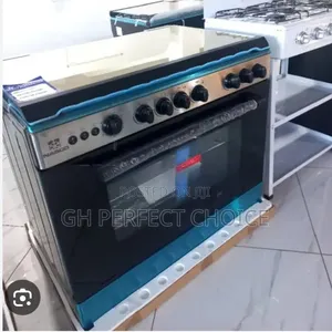 90x60cm Nasco Gas Cooker With Five Burners & Oven & Grill