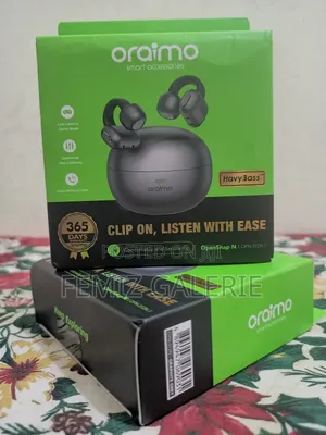 Oraimo Opensnap N Clip-on Open-Ear True Wireless Earbuds