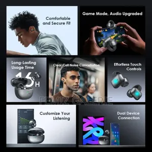 Oraimo Opensnap N Clip-on Open-Ear True Wireless Earbuds
