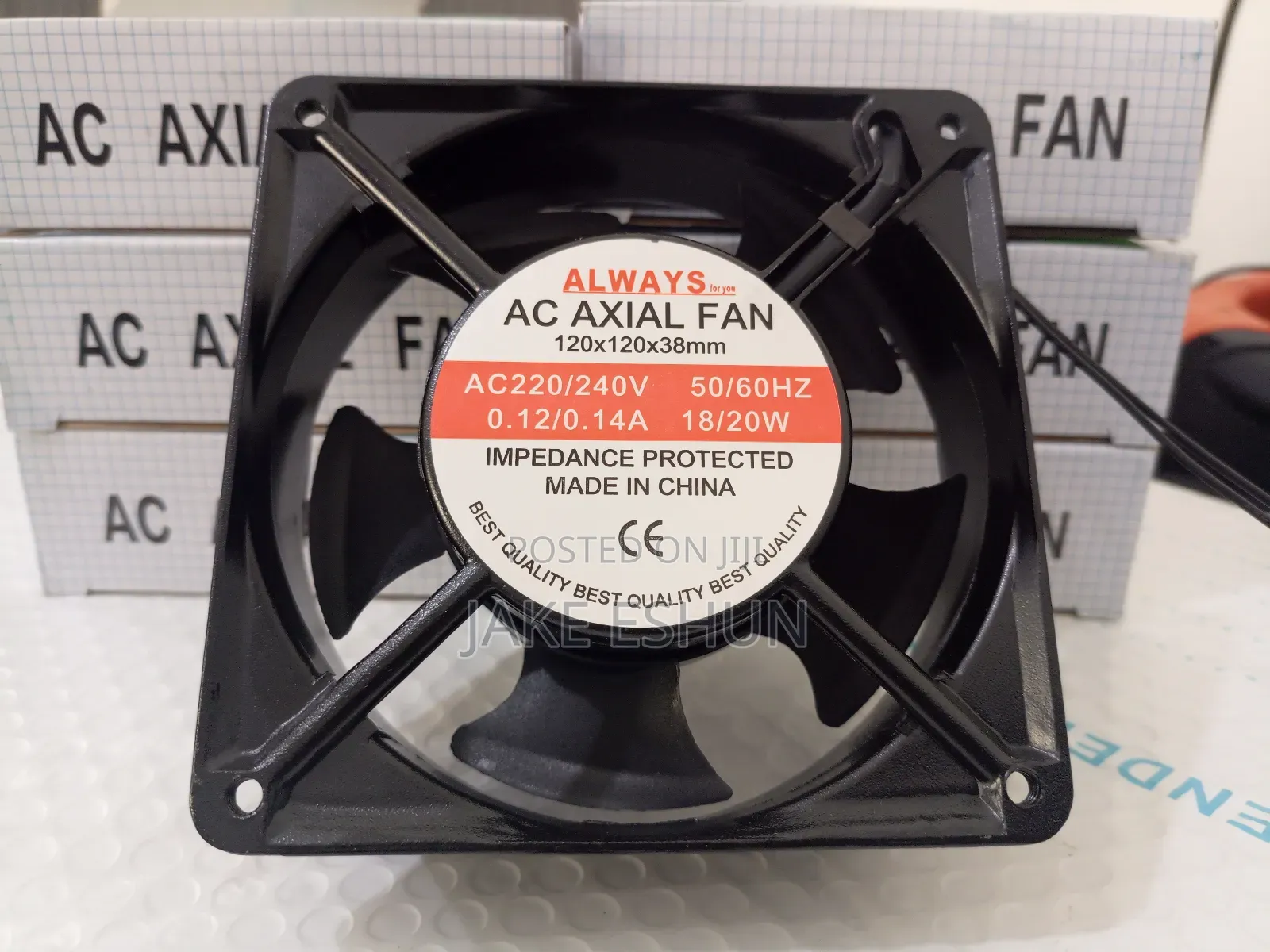 Ac Axial Fan 12c X 12cm