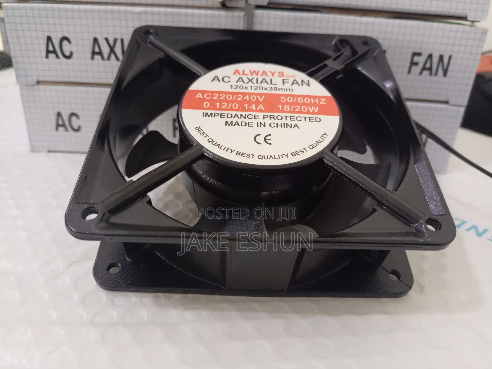 Ac Axial Fan 12c X 12cm