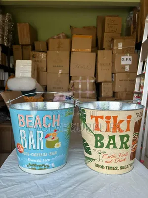 8 Litres Tin Ice Buckets
