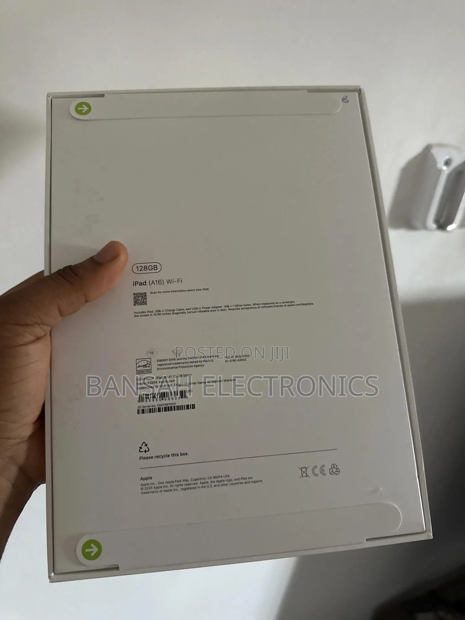 New Apple iPad (2025) 128 GB Silver