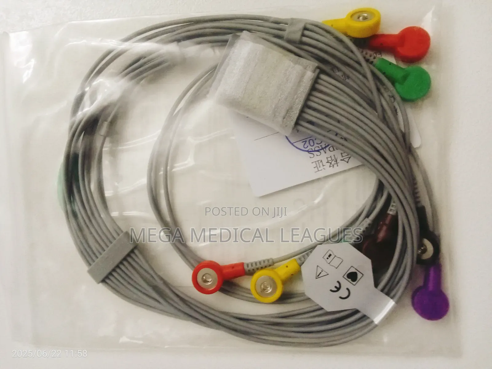 Ecg Cable 12 Channel Holter Se2012