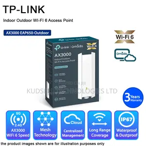Eap650 Ax3000 Ceiling Mount Wifi 6 Access Point