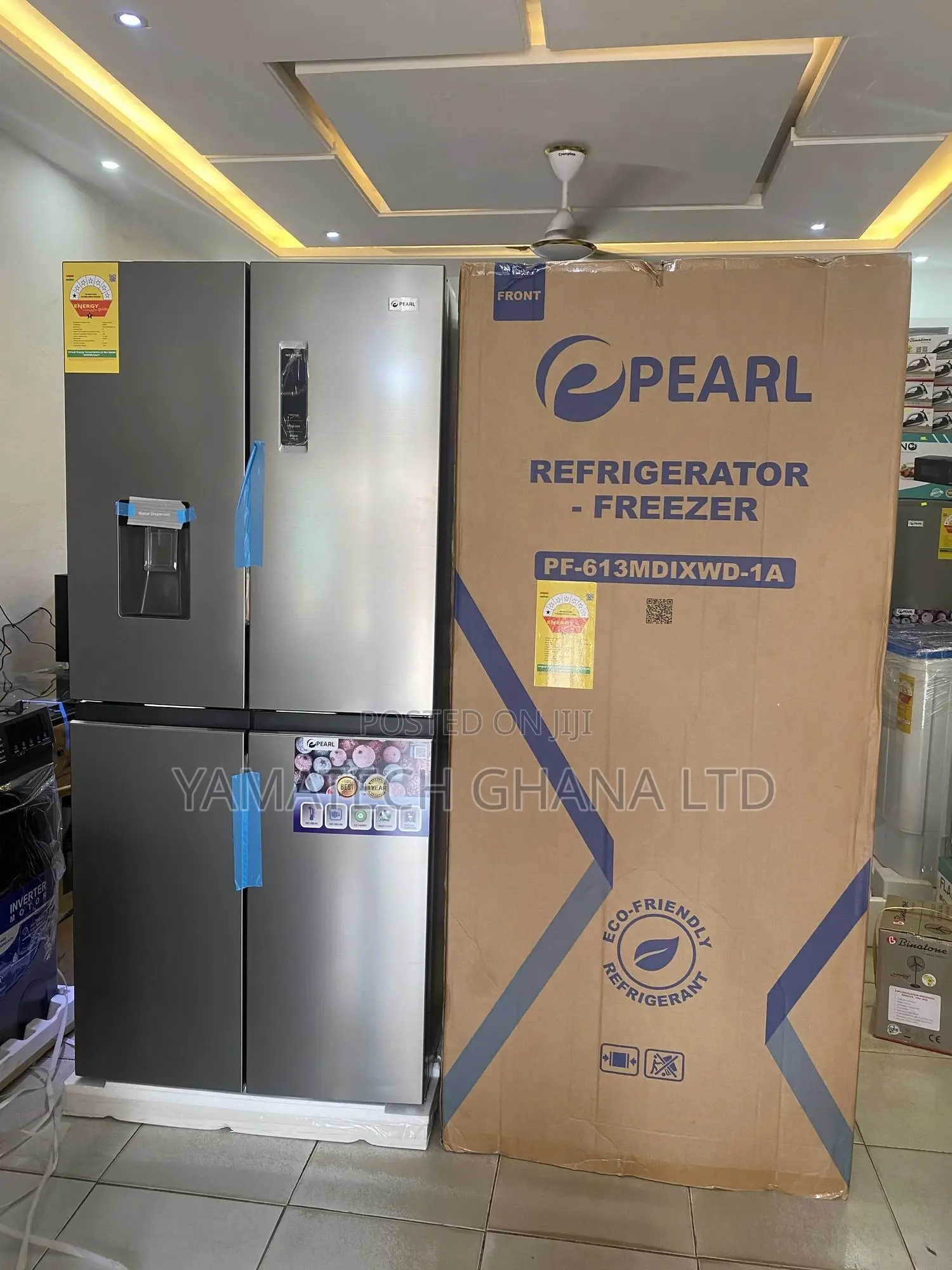 Pearl Fridge Pf-613mdixwd-1a (421 Litres)