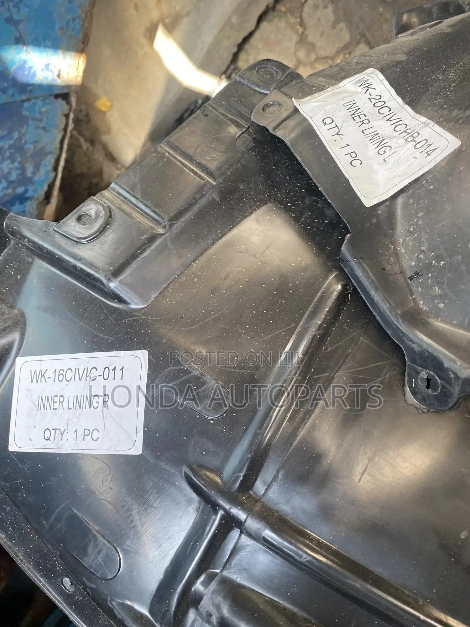 Honda Civic 2016 Fender Linner