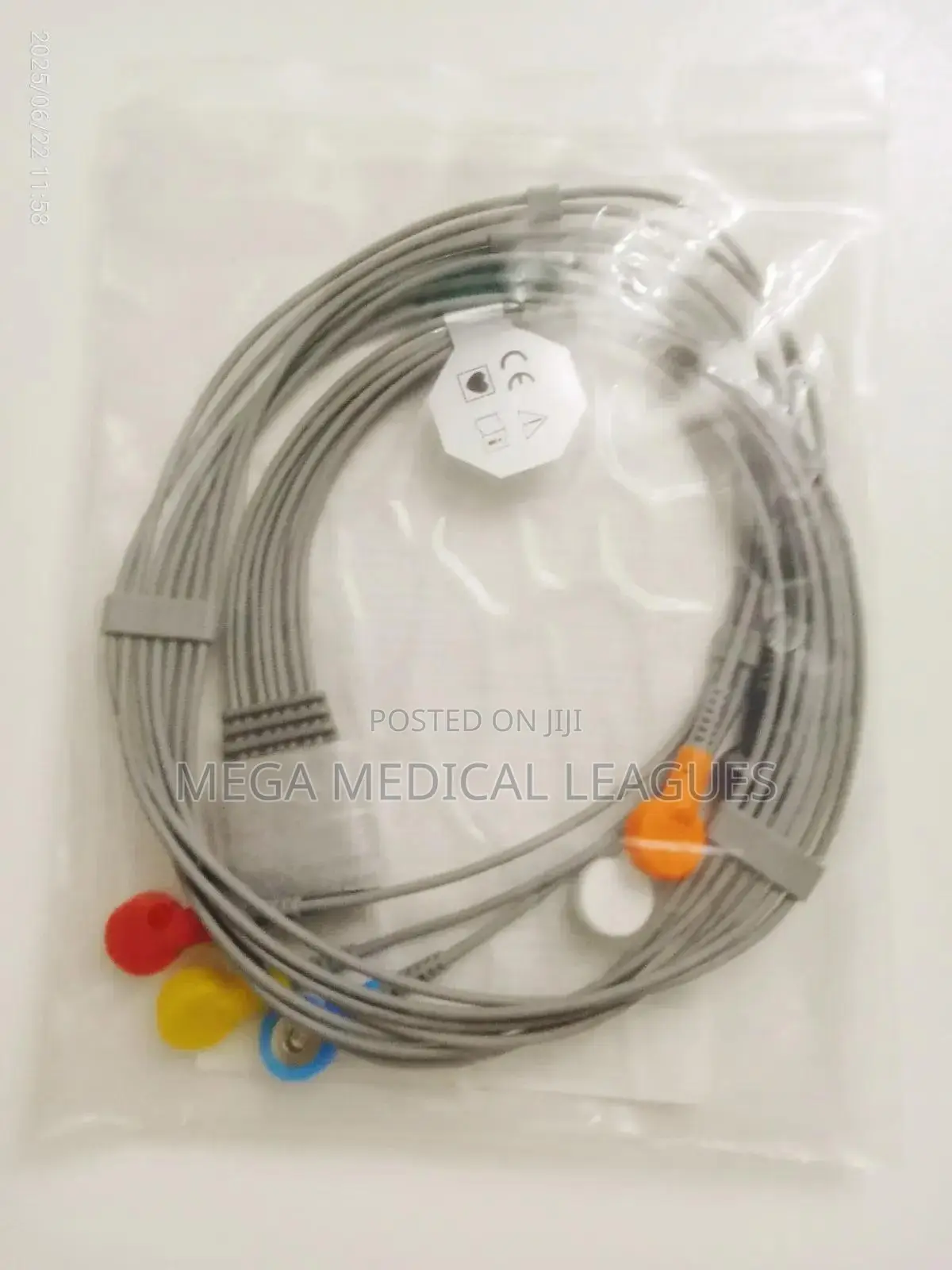 Holter Ecg Cable 2 Channel