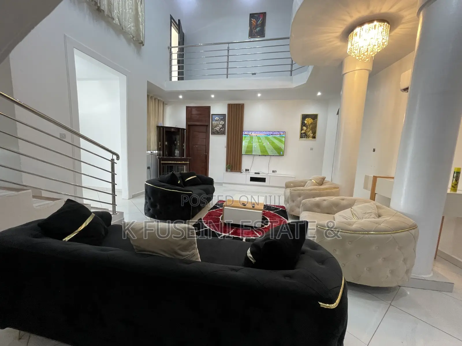 Furnished 5bdrm Mansion in K Fuseini Estate, Kumasi Metropolitan