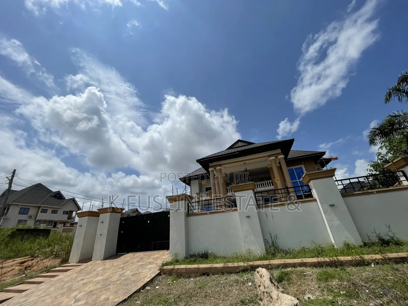 Furnished 5bdrm Mansion in K Fuseini Estate, Kumasi Metropolitan