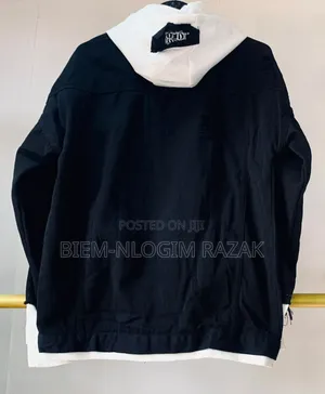 Photo - High Quality Black Jean Jacket Available in Stock