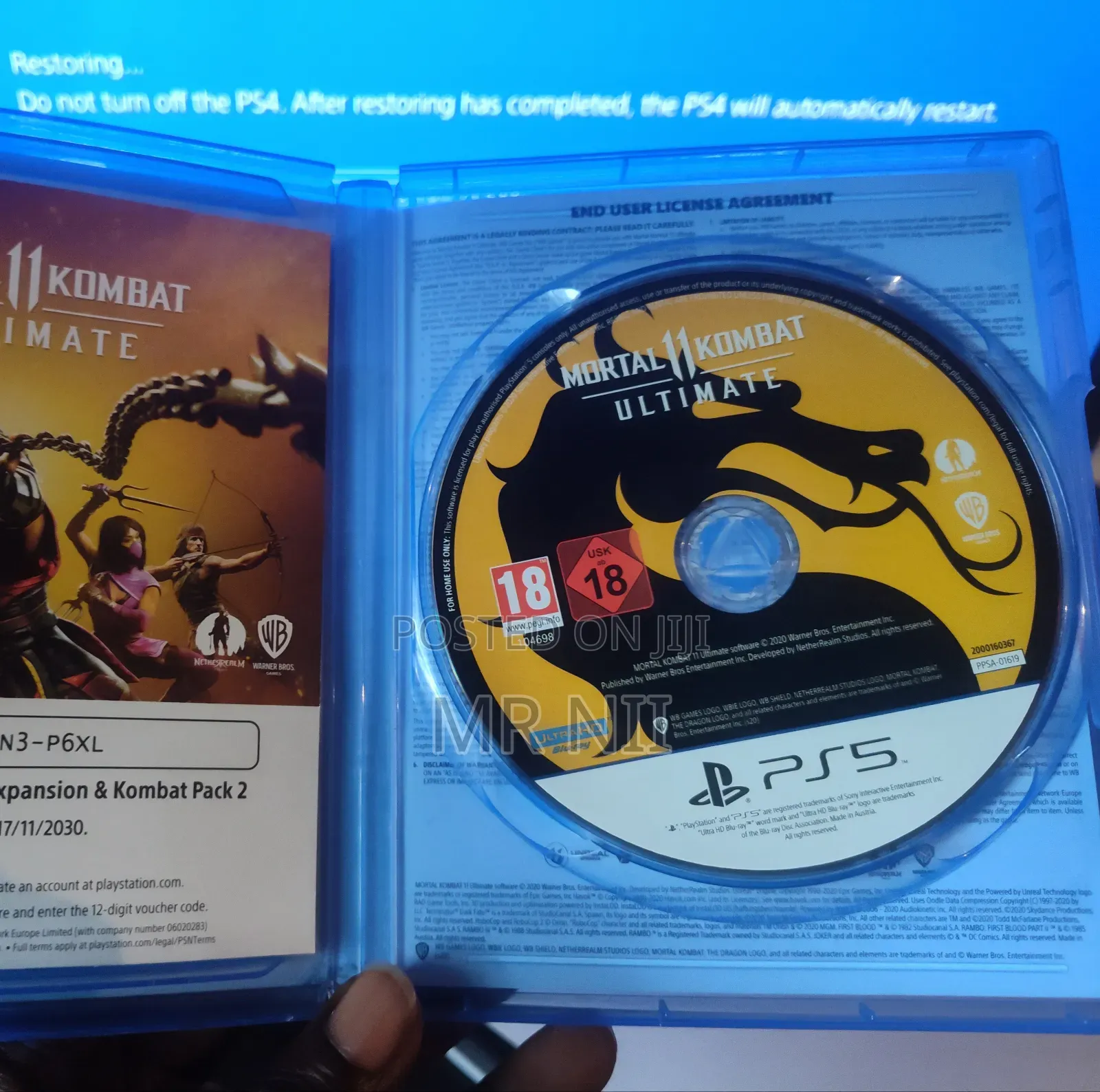 Mortal Kombat 11 Ultimate Ps5 Cd