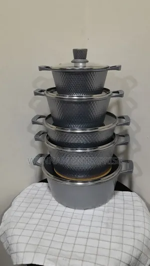 10pcs Granite Cookware Set