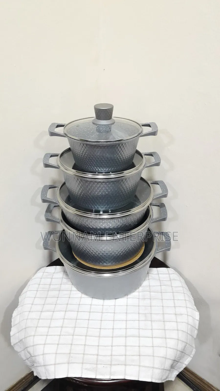 10pcs Granite Cookware Set