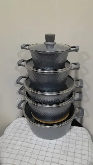 10pcs Granite Cookware Set