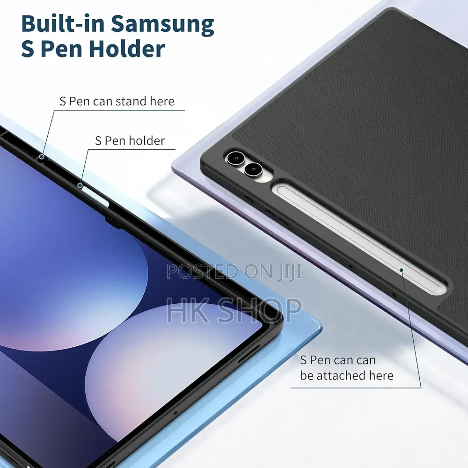 Samsung Galaxy Tab S10 Ultra / S9 Ultra Slim Pu Leather Case