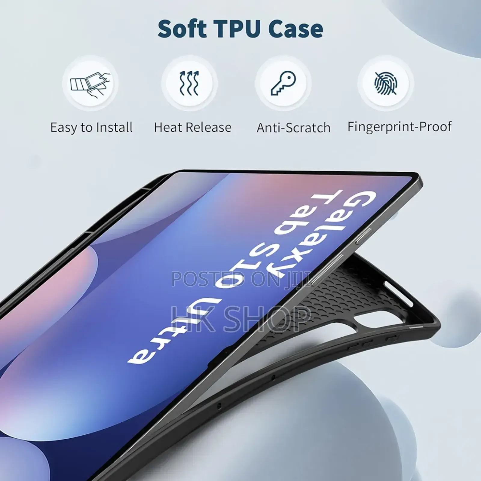 Samsung Galaxy Tab S10 Ultra / S9 Ultra Slim Pu Leather Case