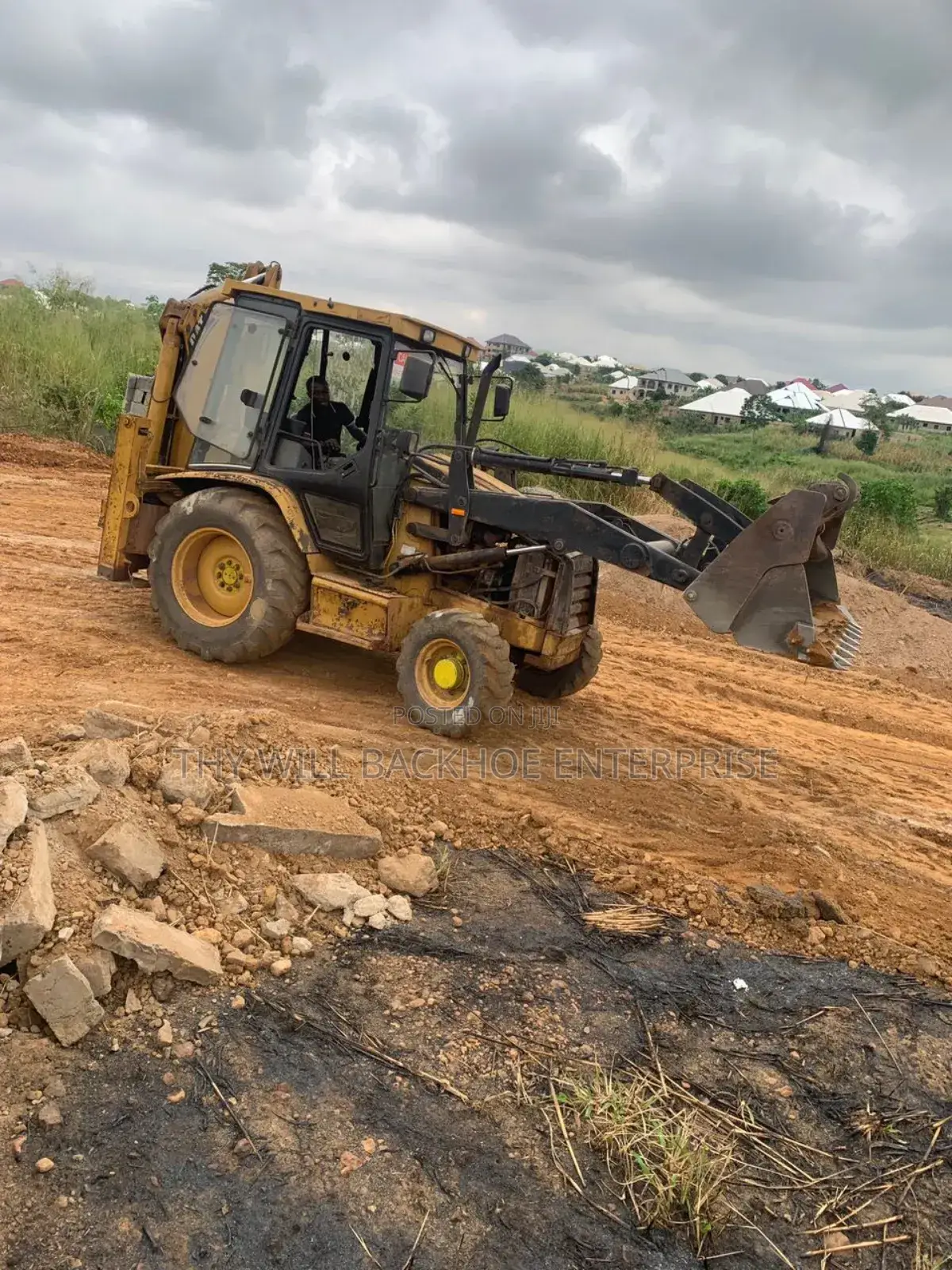 Cat 428c Backhoe