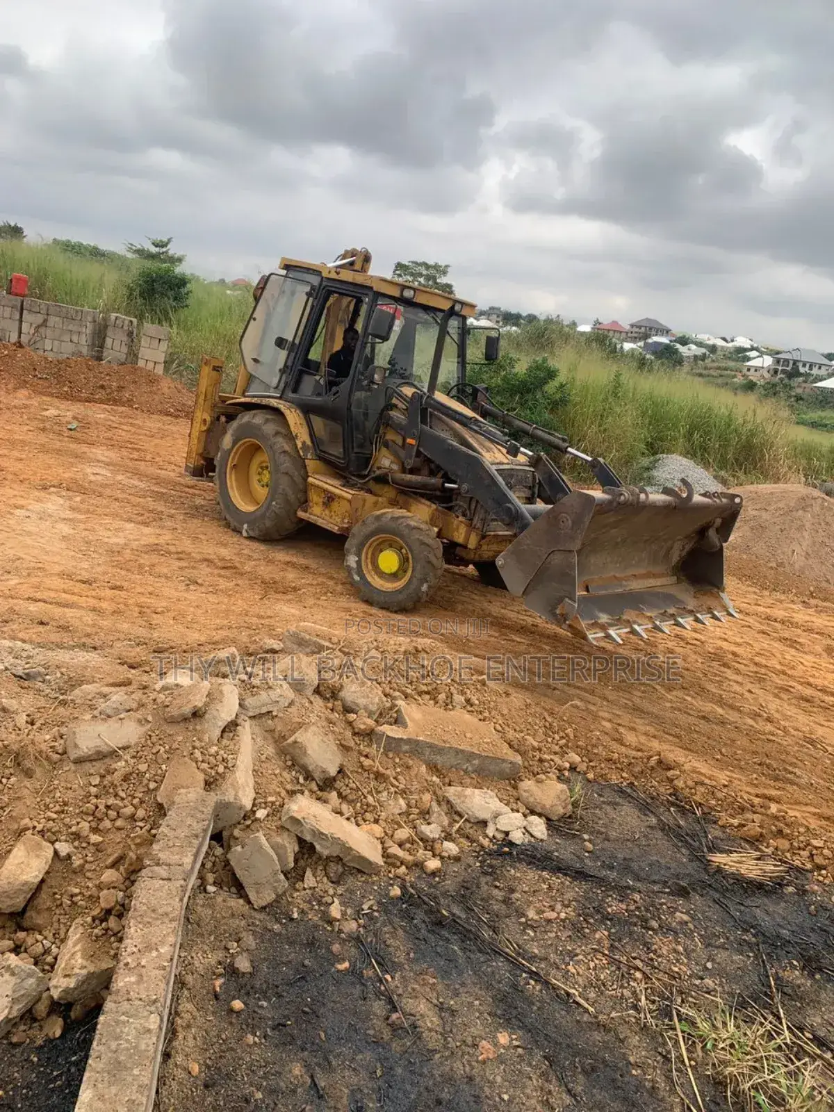 Cat 428c Backhoe