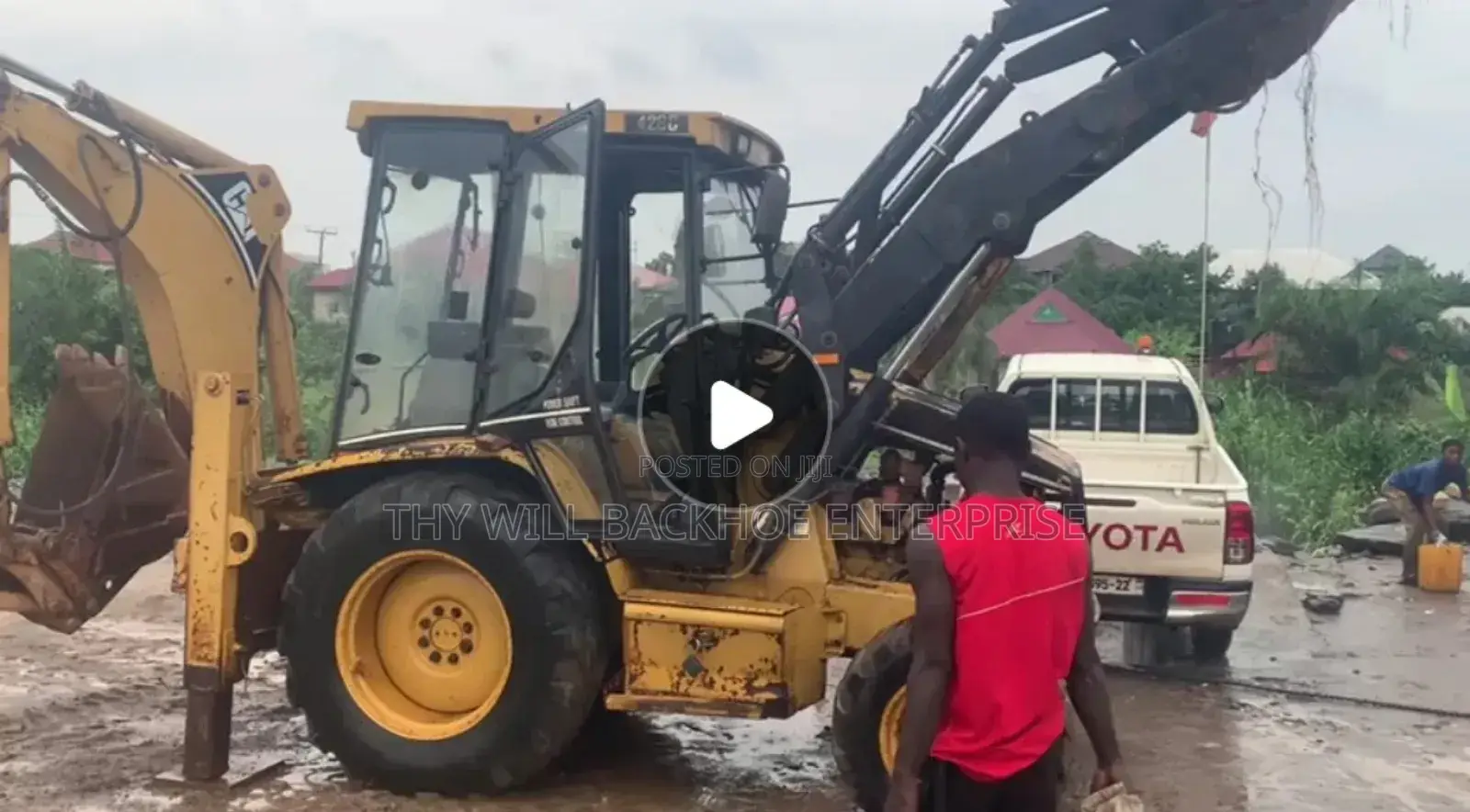 Cat 428c Backhoe