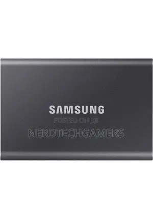 Samsung 4tb T7 Portable SSD (Titan Gray)
