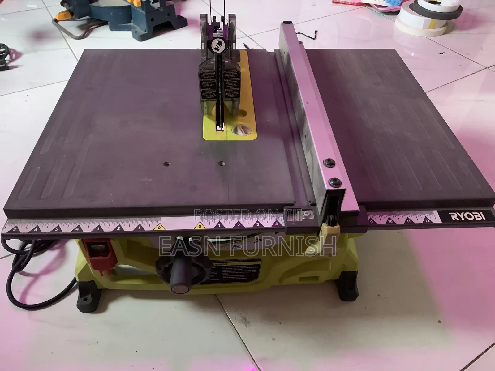 Ryobi Rts08 13 Amp 8-14 In. Table Saw 110v