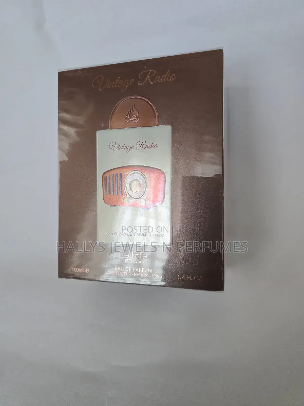 Vintage Radio Perfume by Lattafa, 100ml