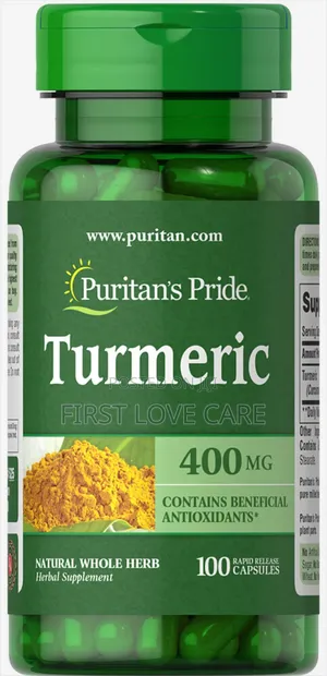 Puritan Pride Turmeric 400mg(100tablet)