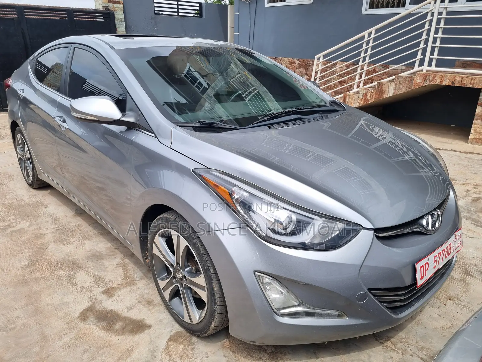 Hyundai Elantra Limited PZEV 4dr Sedan (1.8L 4cyl 6A) 2015 Gray