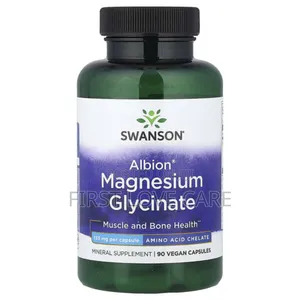 Photo - Swanson Albion Magnesium Glycinate 133mg 90caps